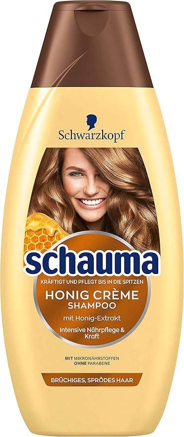 schauma honey cream 洗发水 400毫升